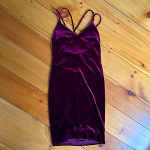 Lulu’s Velvet dress size medium